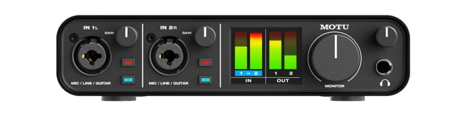 MOTU M2 audio interface
